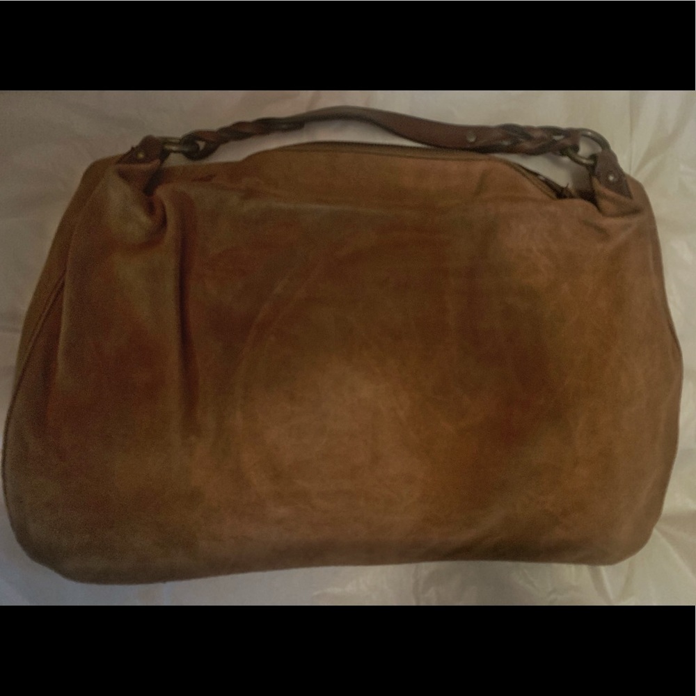 Gap suede tan handbag